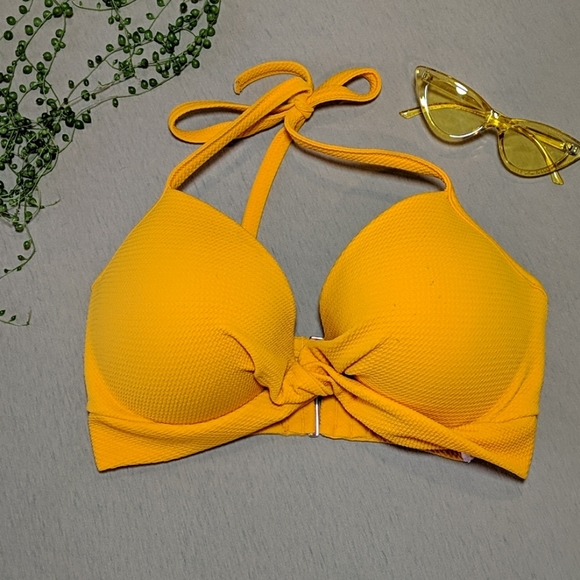 Yellow Bikini Top - Picture 1 of 3